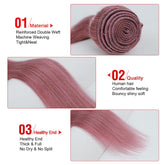 Pink Hair Weave Bundles With Closure | SULMY.
